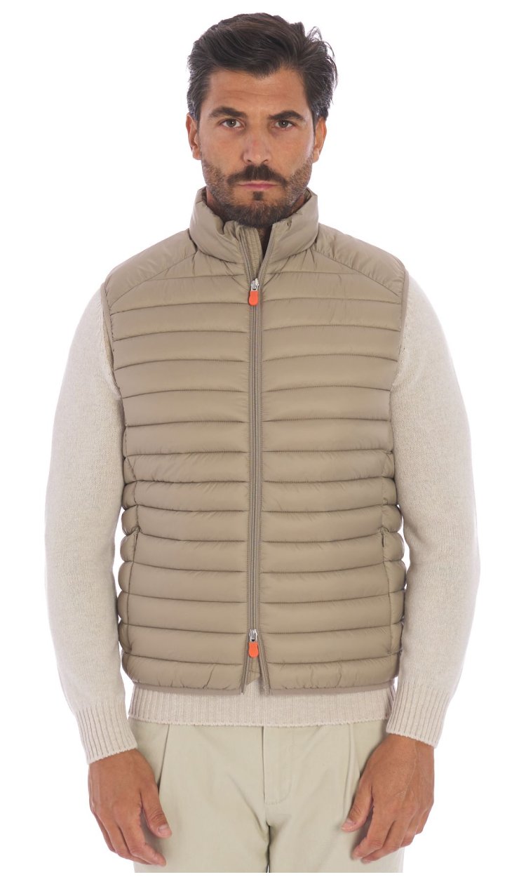 SAVE THE DUCK SHORT QUILTED GILET ADAM