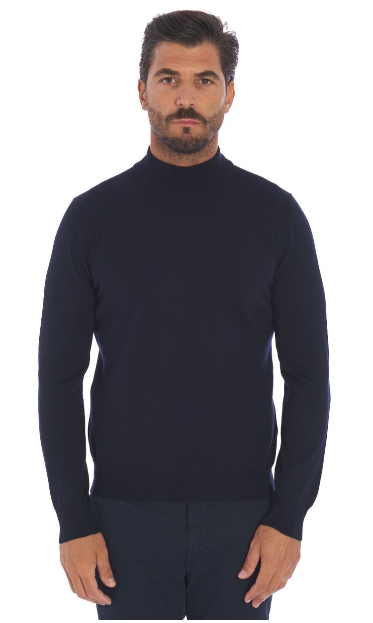 TURTLENECK SWEATER GRAN SASSO PURE EXTRAFINE MERINO WOOL