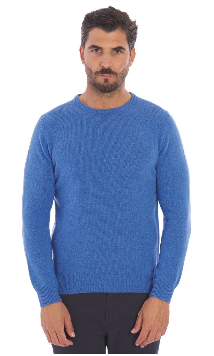 HUNT GALLERY CREW NECK SWEATER IN MERINO WOOL