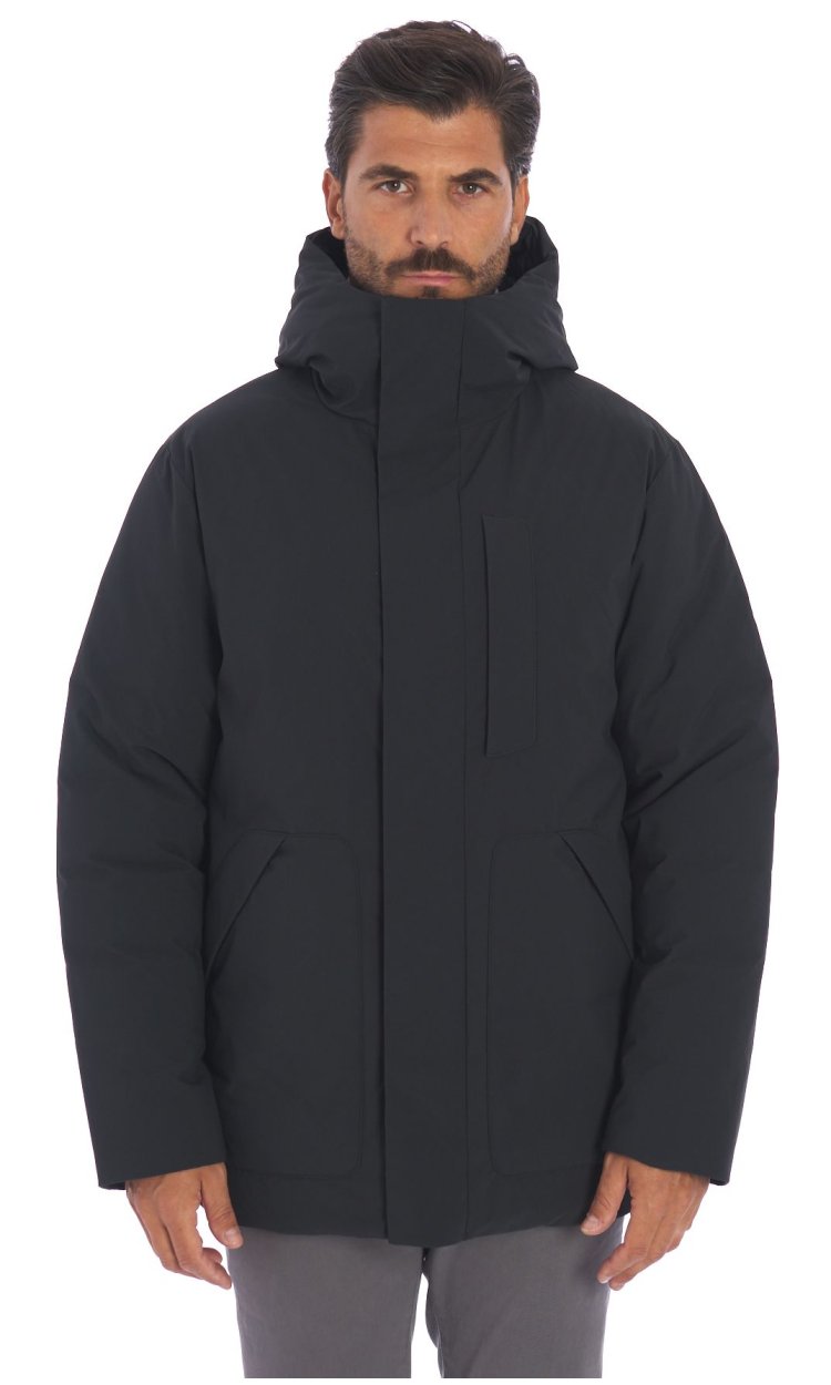 SAVE THE DUCK OVER FIT LONG DOWN JACKET WITH HOOD PHRYS