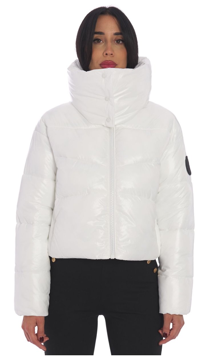 SAVE THE DUCK JACKET WITH WRAP COLLAR - HEIDI