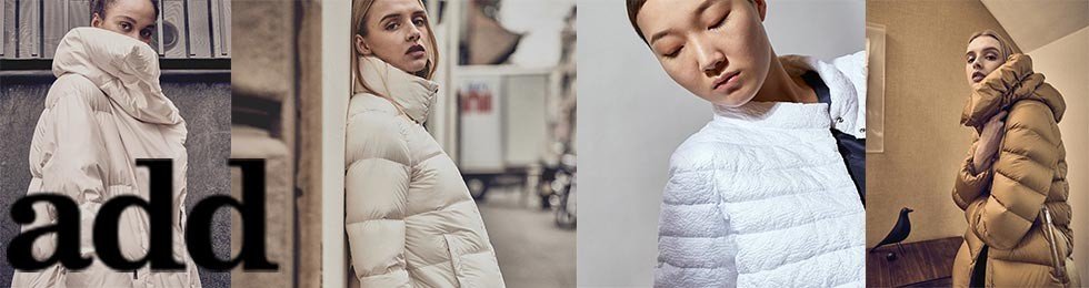 Women's Add down jackets online shop of new collections