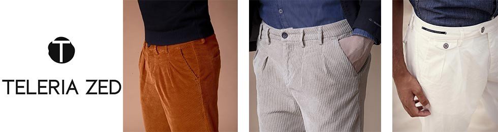 Pantaloni Teleria zed uomo nuova collezione
